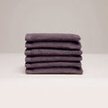 Oasis - Gant De Toilette Coton Peigné Lt - Mauve