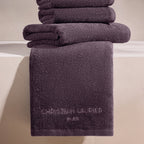 Oasis - Serviette + Drap De Bain Coton Peigné Lt - Mauve