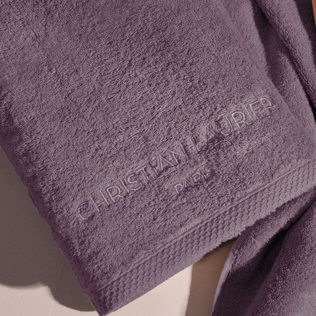 Design 19 - Tapis De Bain Coton - Mauve