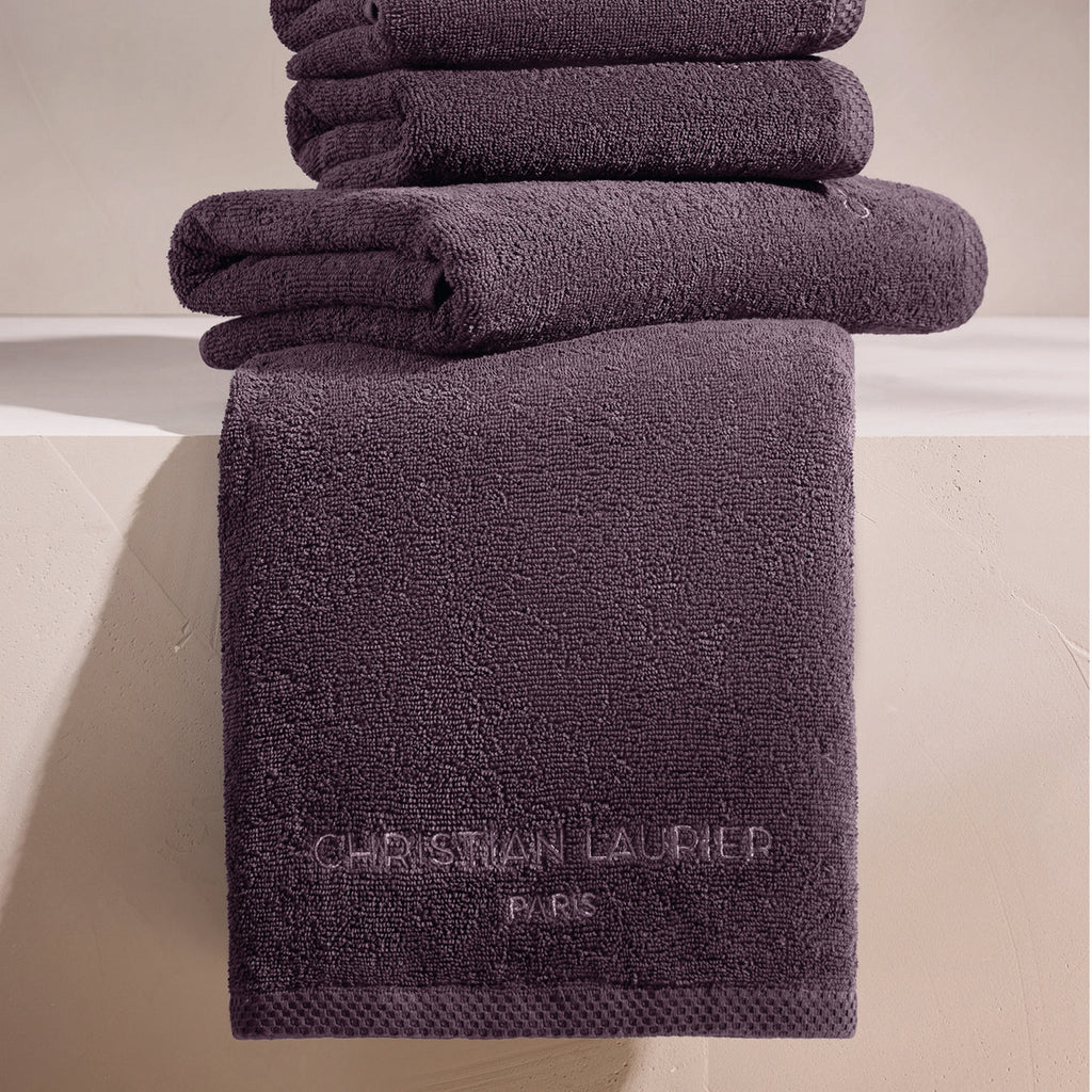 Design 19 - Tapis De Bain Coton - Mauve