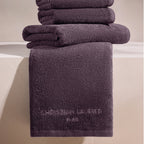Design 19 - Tapis De Bain Coton - Mauve