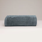 Oasis - Drap De Bain Coton Peigné Lt - Bleu De Prusse