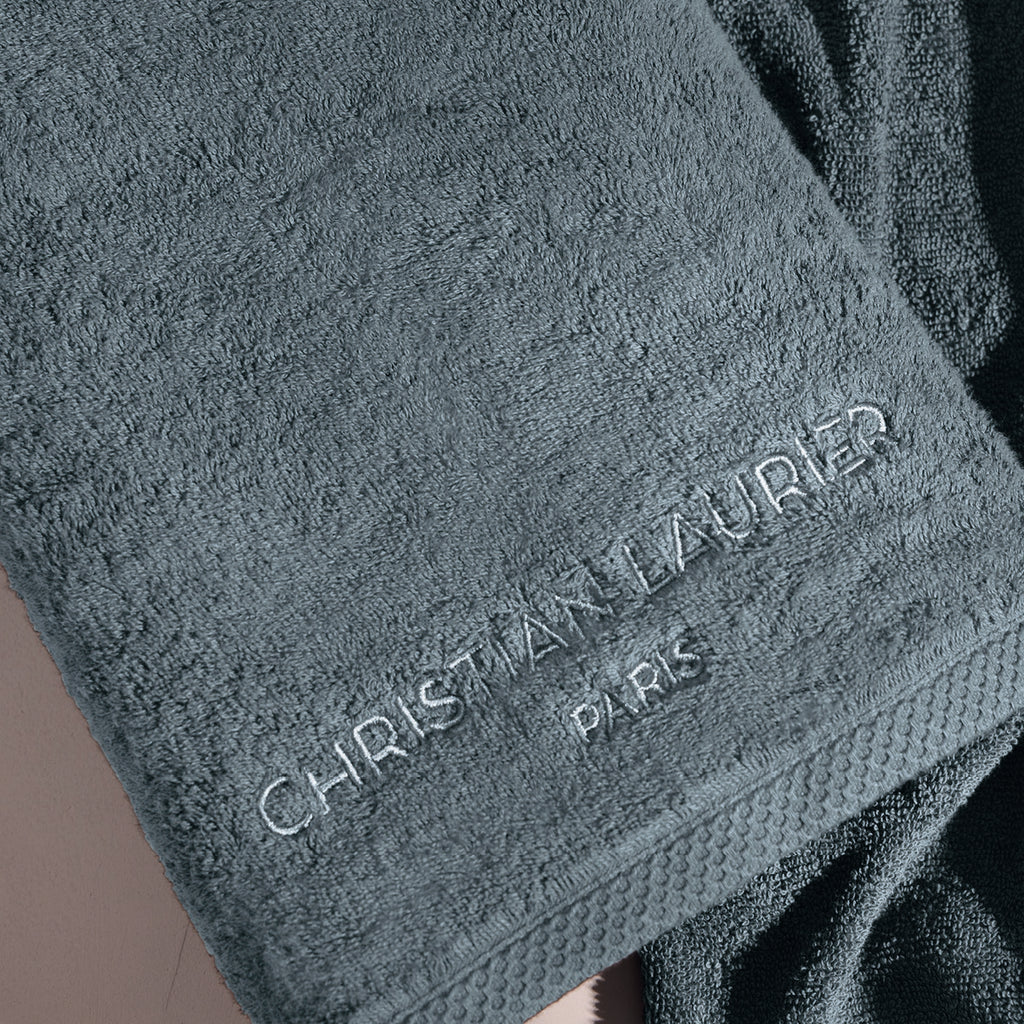 Design 19 - Tapis De Bain Coton - Bleu De Prusse