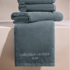 Design 19 - Tapis De Bain Coton - Bleu De Prusse