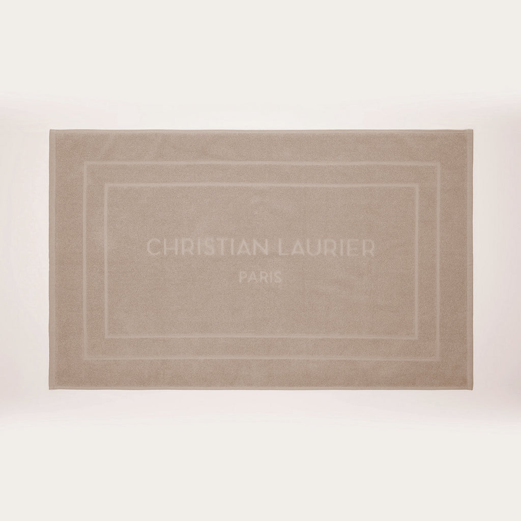 Design 19 - Tapis De Bain Coton - Taupe