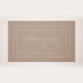 Design 19 - Tapis De Bain Coton - Taupe