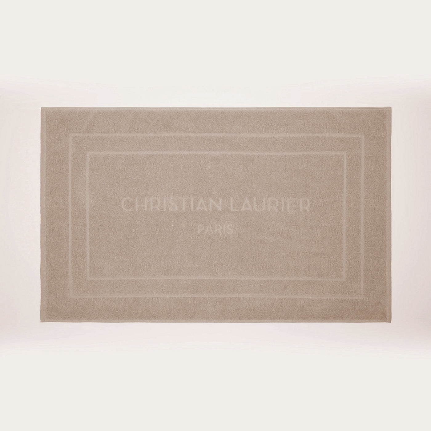 Design 19 - Tapis De Bain Coton - Taupe