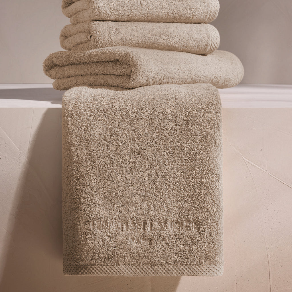 Design 19 - Tapis De Bain Coton - Taupe