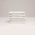 Oasis - Gant De Toilette Coton Peigné Lt - Blanc