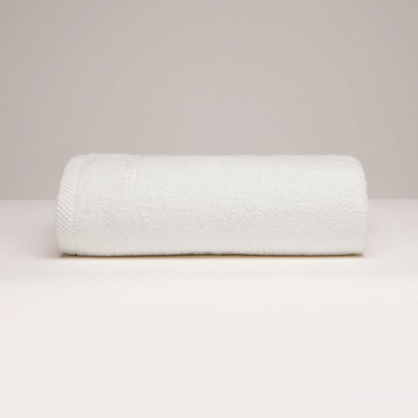 Oasis - Drap De Bain Coton Peigné Lt - Blanc