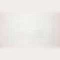 Design 19 - Tapis De Bain Coton - Blanc