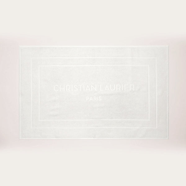 Design 19 - Tapis De Bain Coton - Blanc