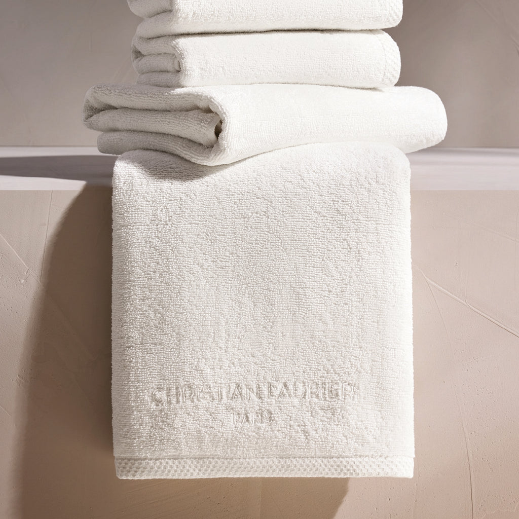 Design 19 - Tapis De Bain Coton - Blanc