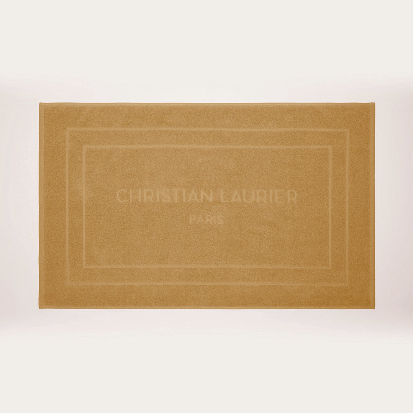 Design 19 - Tapis De Bain Coton - Jaune Moutarde