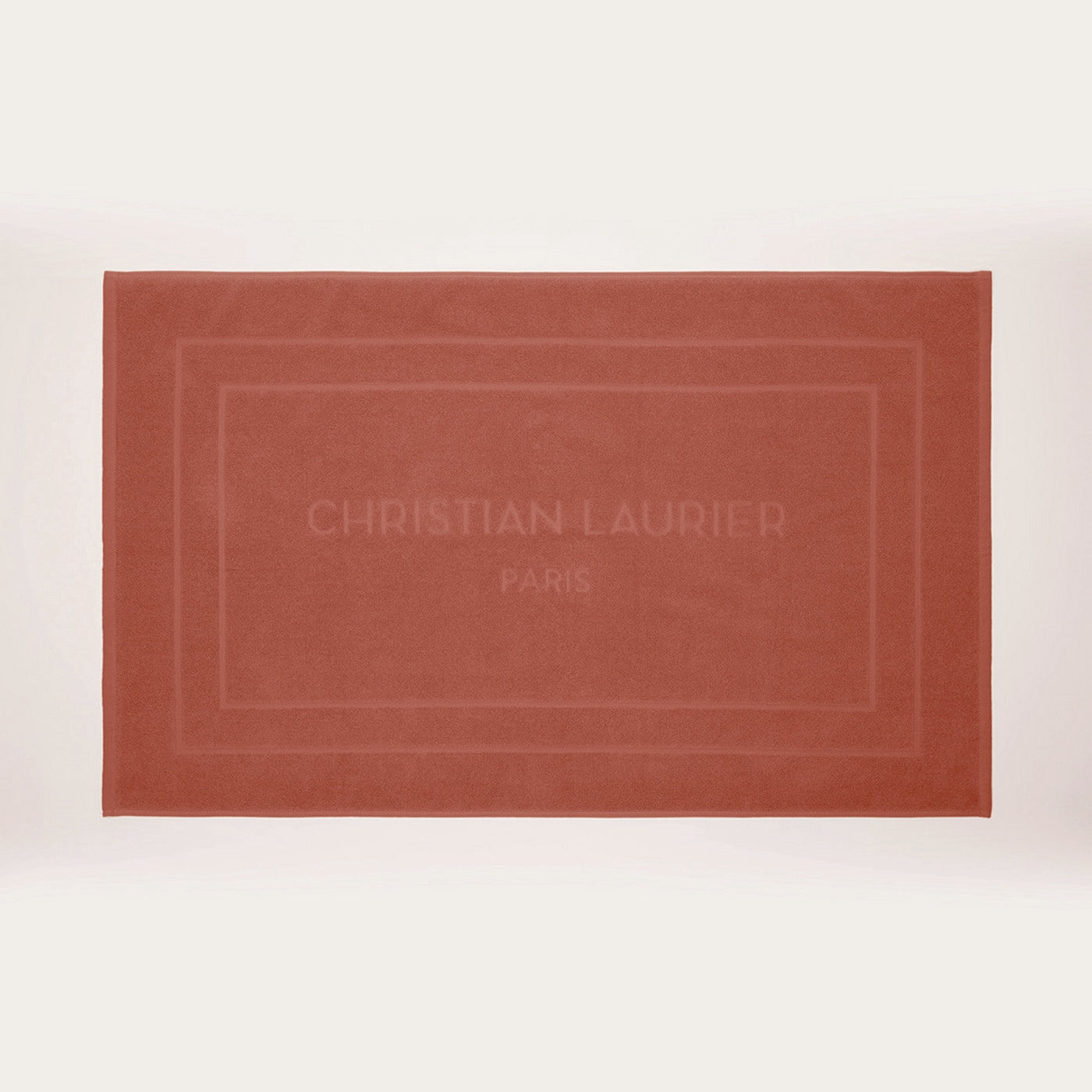 Design 19 - Tapis De Bain Coton - Terracotta