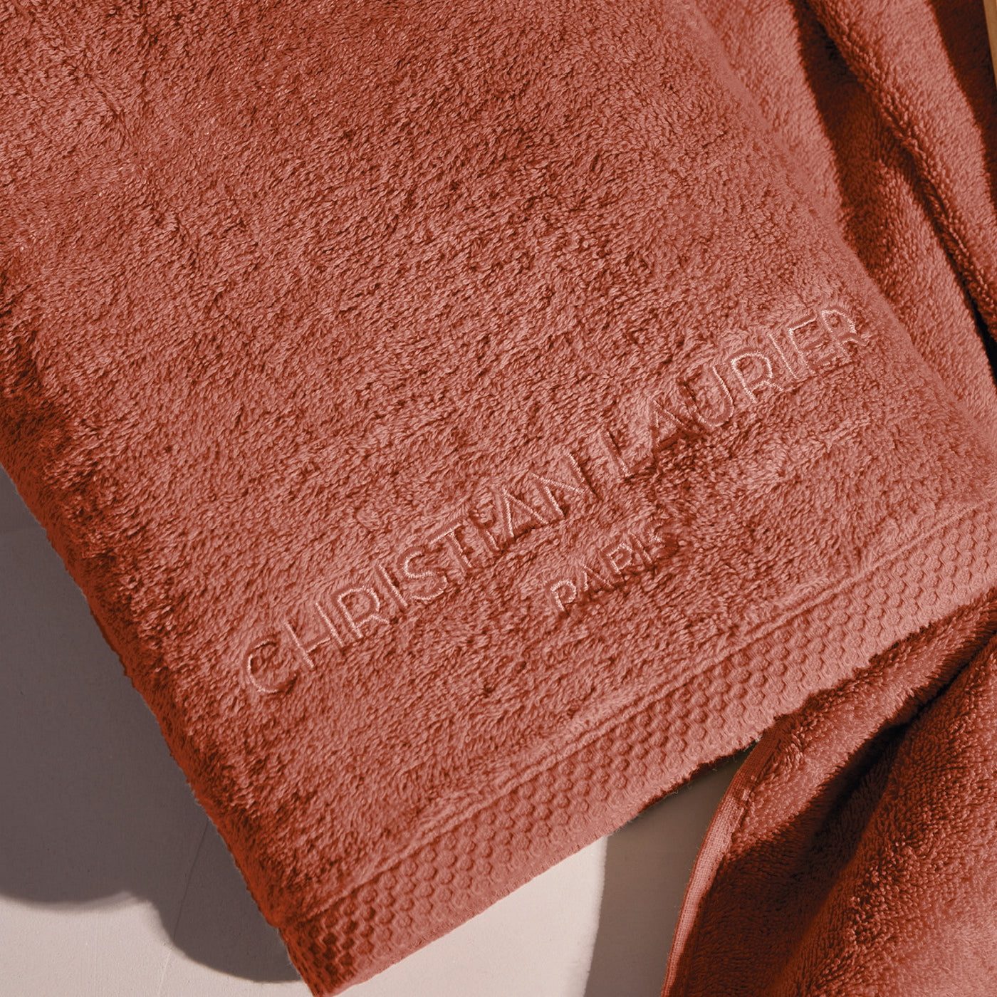 Design 19 - Tapis De Bain Coton - Terracotta