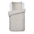 Gallina - Housse De Couette + 1 Ou 2 Taie(S) D'Oreiller - Satin De Coton - Taupe