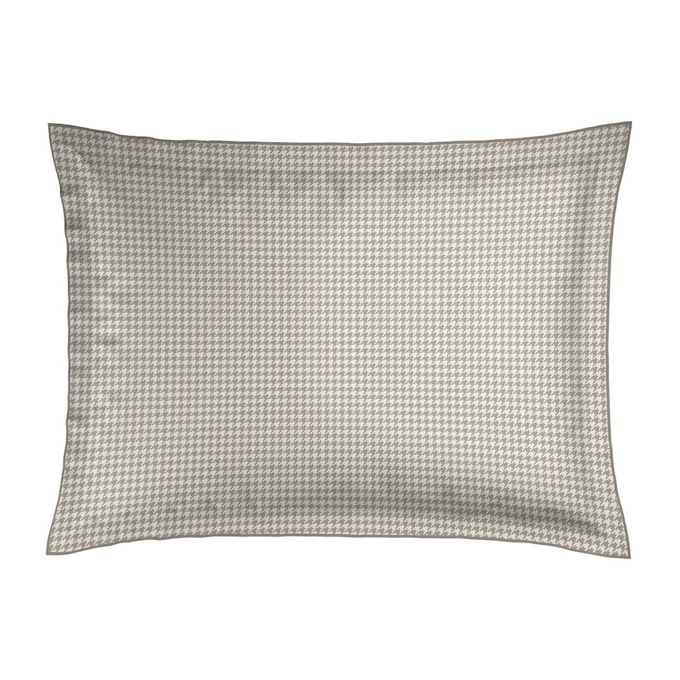 Gallina - Taie D'Oreiller - Satin De Coton - Taupe