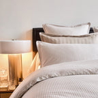 Gallina - Taie D'Oreiller - Satin De Coton - Taupe