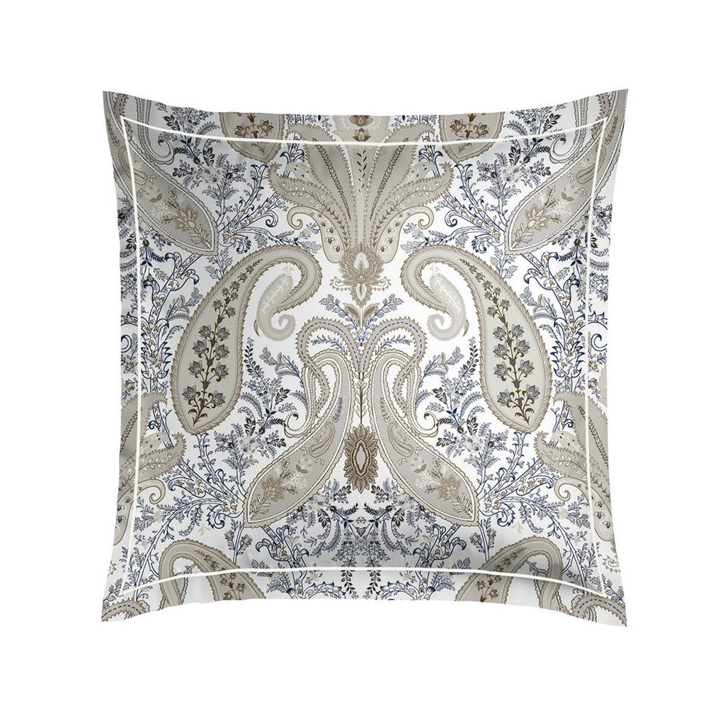 Palais Oriental - Taie D'Oreiller - Satin De Coton - Taupe