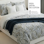 Palais Oriental - Taie D'Oreiller - Satin De Coton - Taupe