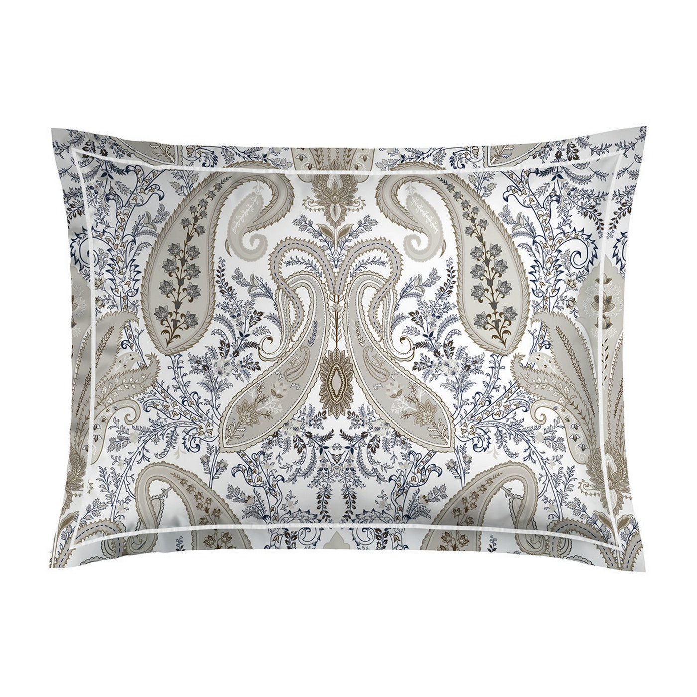 Palais Oriental - Taie D'Oreiller - Satin De Coton - Taupe