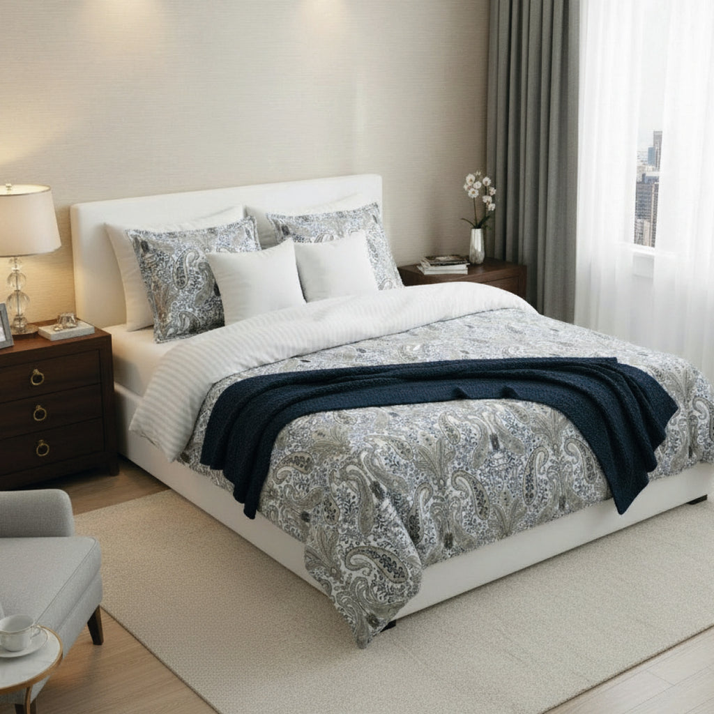 Palais Oriental - Taie D'Oreiller - Satin De Coton - Taupe