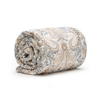 Palais Oriental - Couvre-Lit - Satin De Coton - Taupe