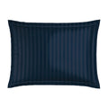 Eclipse Fleuri - Taie D'Oreiller - Satin De Coton - Blue 11