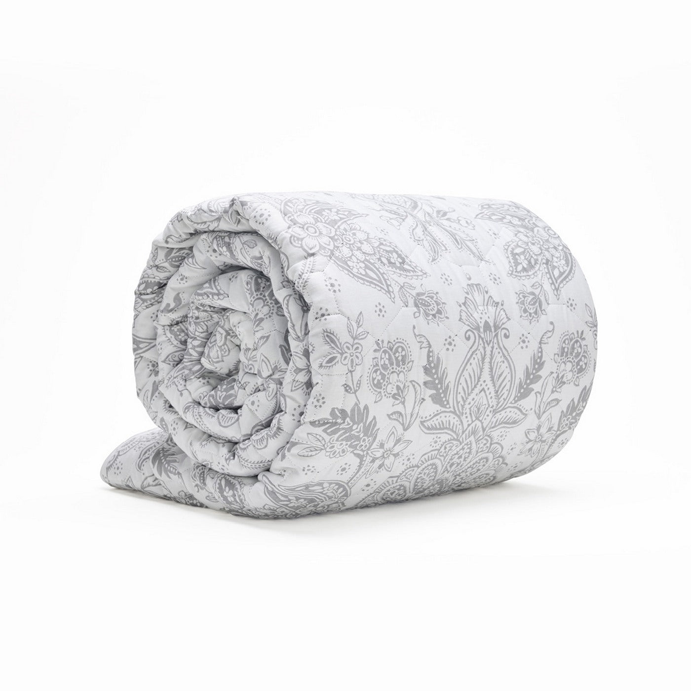 Élégance Persane - Couvre-Lit - Satin De Coton - Beige
