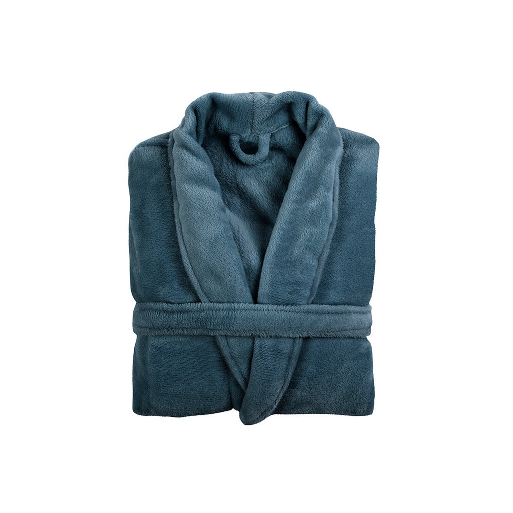 Robe De Chambre Polyester - Bleu