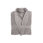 Robe De Chambre Polyester - Gris Clair