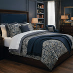 Buta - Housse De Couette + 1 Ou 2 Taie(S) D'Oreiller - Satin De Coton - Gris / Taupe