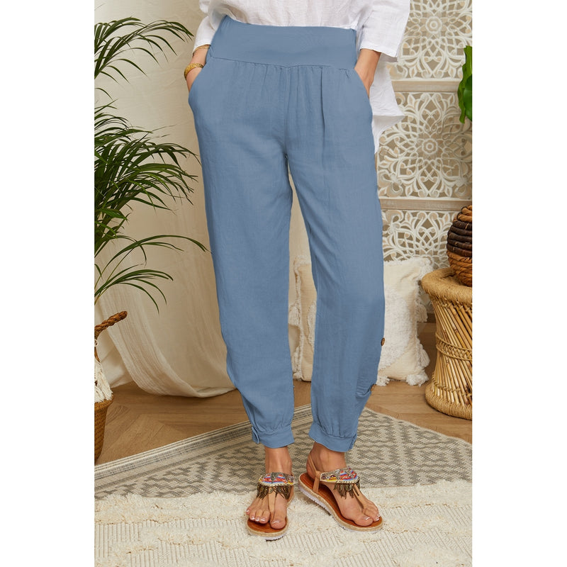 Pantalon - Indigo - Femme