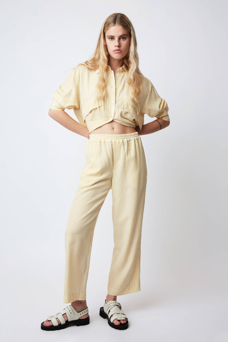 KORS TRANSAT IMPERIAL YELLOW TROUSERS