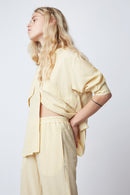KORS TRANSAT IMPERIAL YELLOW TROUSERS