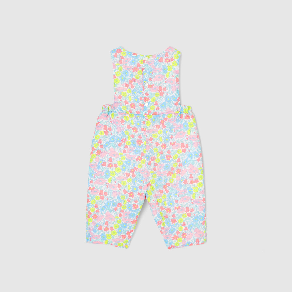 Combinaison Longue - Blanc/Multico - Fille