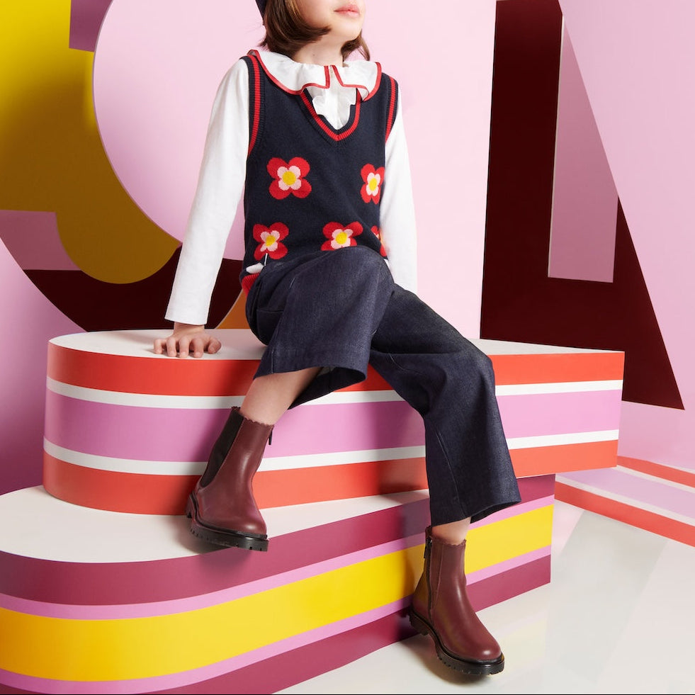 Boots - Bordeaux - Fille
