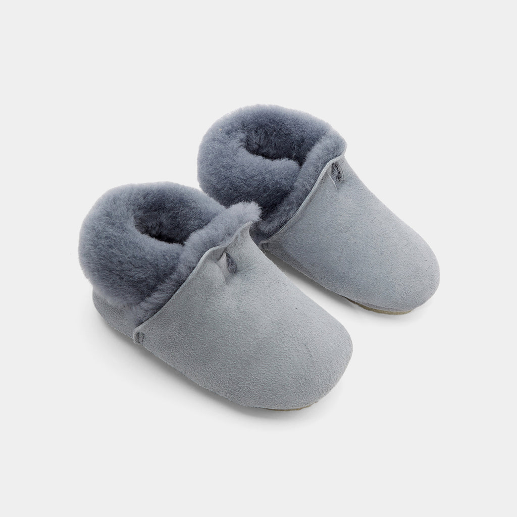 Pantoufle - Gris Clair - Garçon