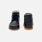 Hoge Schoenen - Marine - Meisjes