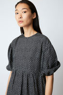Robe Tams Tic tac - geometrique NOIR