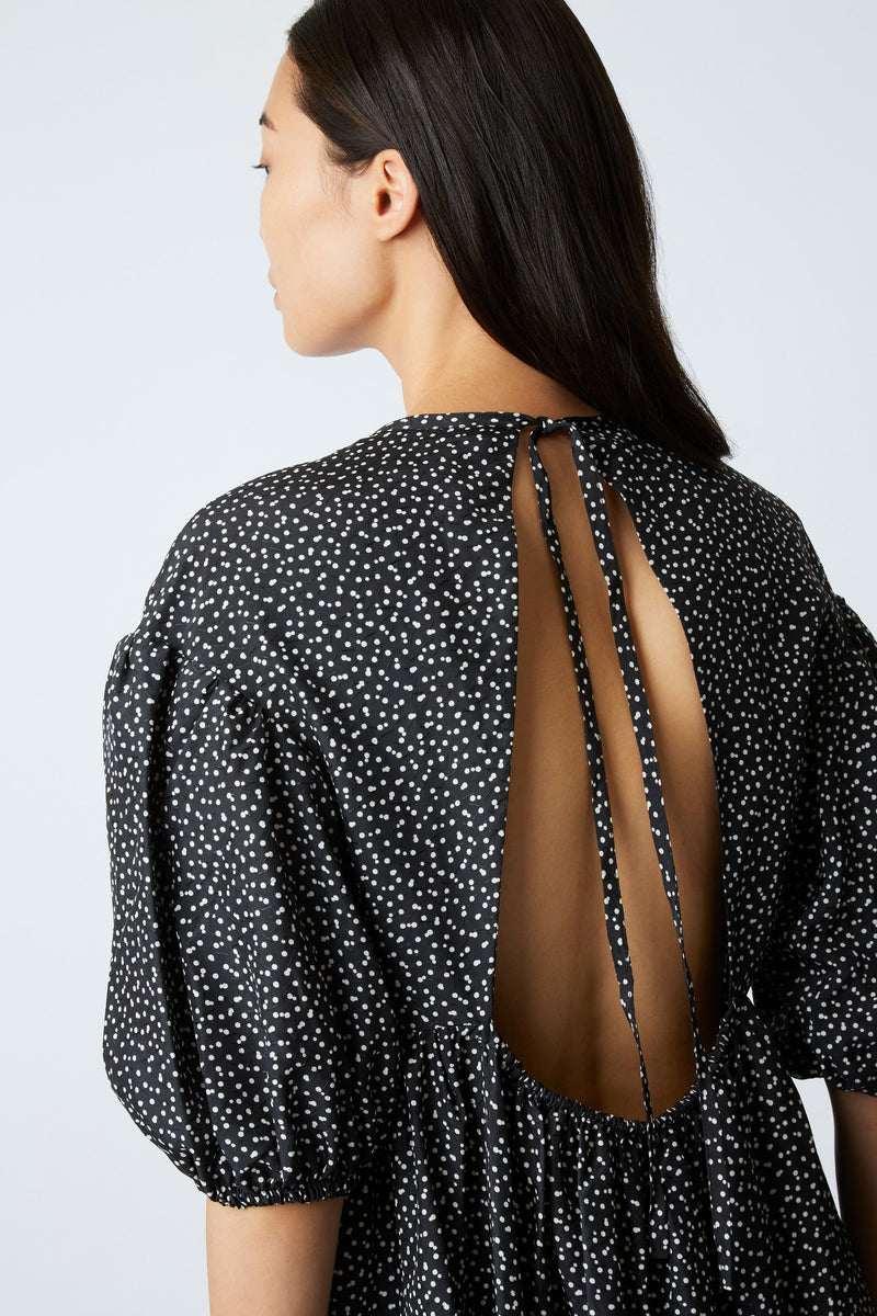Robe Tams Tic tac - geometrique NOIR
