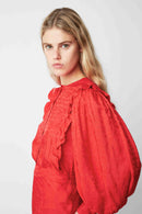 BLOUSE DUSTIN CLOUD ROUGE