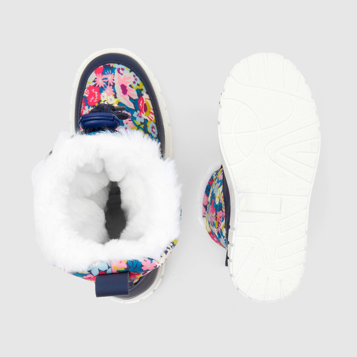 Boots Fourree - Rose/Multico - Fille