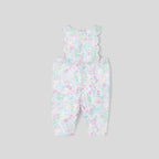 Combinaison Longue - Blanc/Multico - Fille