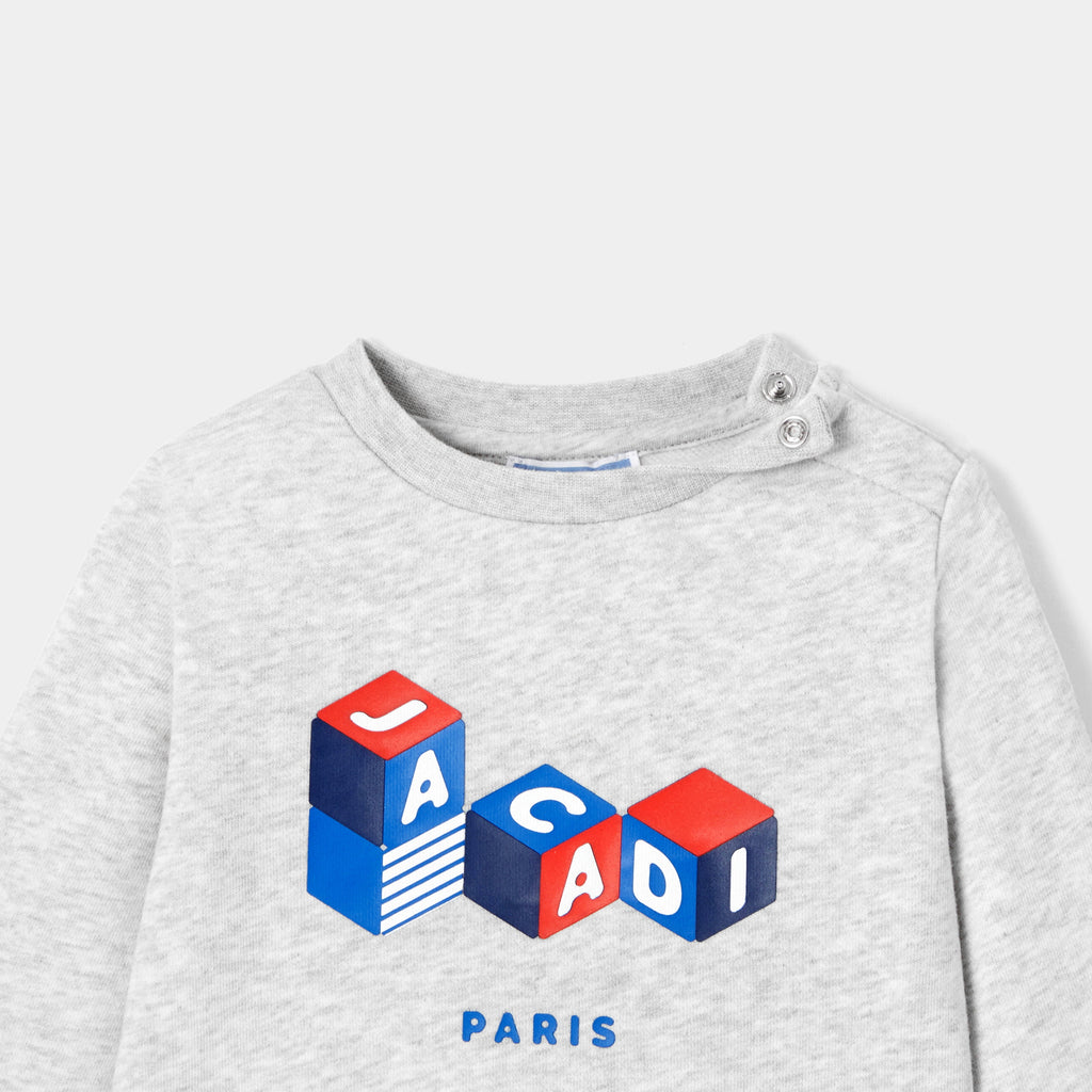 Sweat - Gris Chine Clair - Garçon