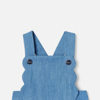 Salopette Longue - Denim Fonce - Fille