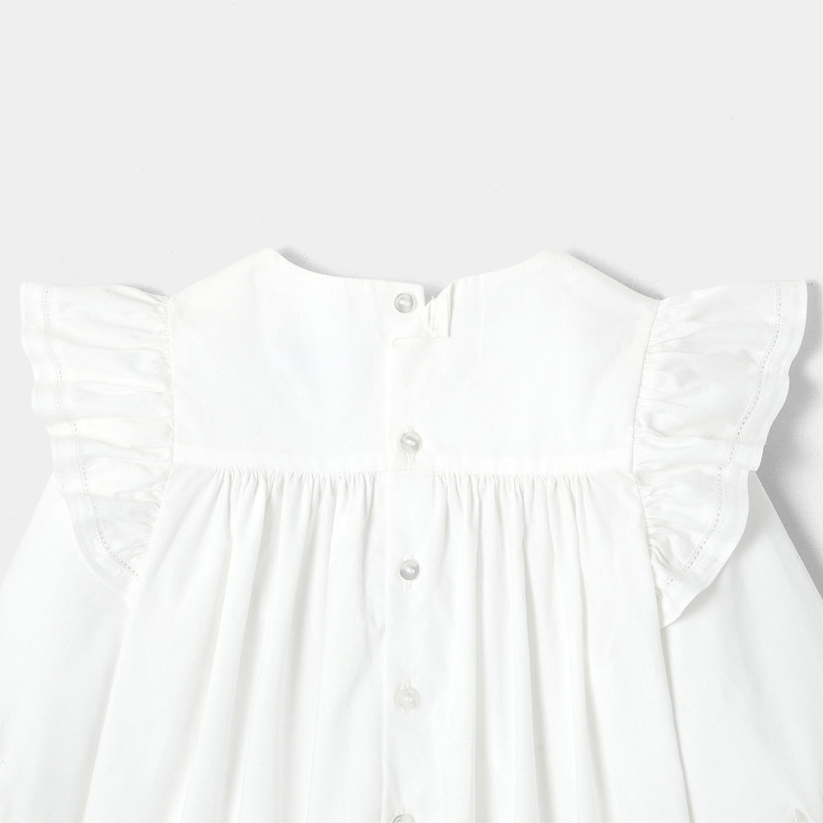 Blouse - Blanc - Fille