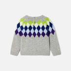 Pull Avec Manches - Gris/Multico - Garçon