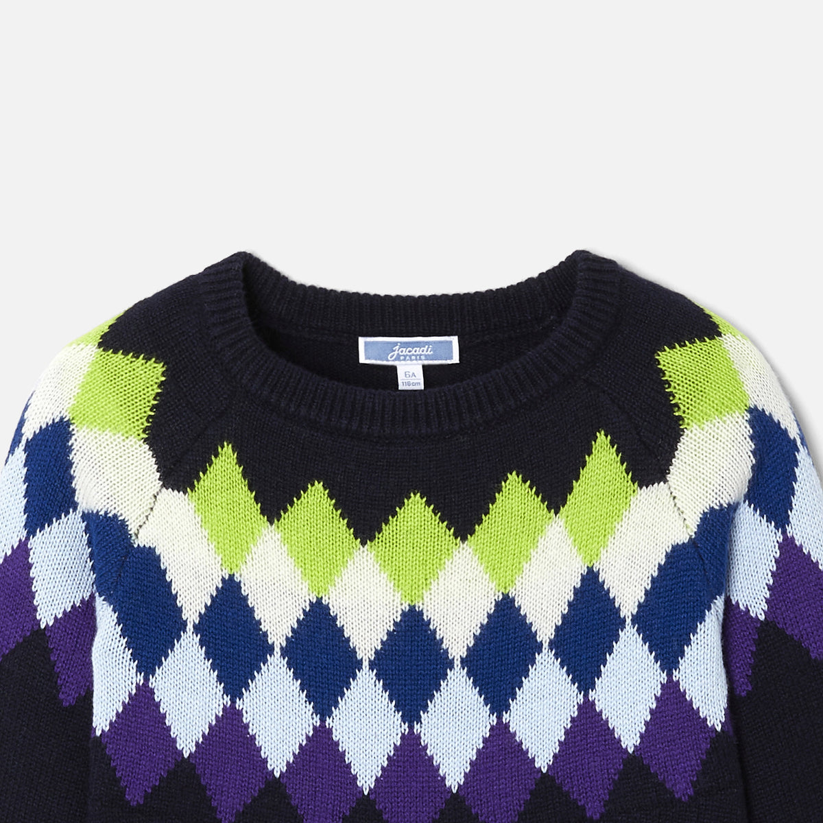 Pull Avec Manches - Marine - Garçon